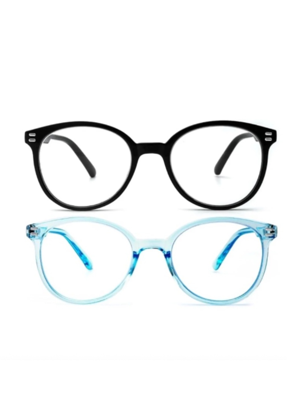 Blue and Black Reader Glasses Set 2.0